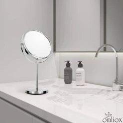 Omliox Make Up En Scheer Spiegel - Metalen Ronde Standspiegel - 10x Vergroting - 19cm -Maybelline-winkel 550x550 1191