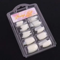 Merkloos Nageltips Set - 100 Stuks - Wit - French Nail Acryl Nails -Maybelline-winkel 550x550 1215