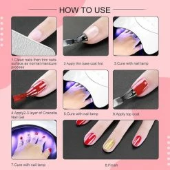 Royala Gellak M Starterspakket + Inclusief UV Lamp + Met 20 Verschillende Gellak Kleuren - Gellak Lamp – Gellac Set - Alle Benodigdheden In Eén - Uitgebreid Pakket - Gel Nagelset - Gel Nagels Set 42 Royala Gellak M Starterspakket + Inclusief UV Lamp + Met 20 Verschillende Gellak Kleuren - Gellak Lamp – Gellac Set - Alle Benodigdheden In Eén - Uitgebreid Pakket - Gel Nagelset - Gel Nagels Set -Maybelline-winkel 550x550 1223