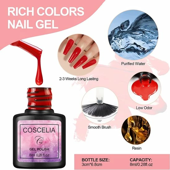 Royala Gellak M Starterspakket + Inclusief UV Lamp + Met 20 Verschillende Gellak Kleuren - Gellak Lamp – Gellac Set - Alle Benodigdheden In Eén - Uitgebreid Pakket - Gel Nagelset - Gel Nagels Set 20 Royala Gellak M Starterspakket + Inclusief UV Lamp + Met 20 Verschillende Gellak Kleuren - Gellak Lamp – Gellac Set - Alle Benodigdheden In Eén - Uitgebreid Pakket - Gel Nagelset - Gel Nagels Set - Afbeelding 20