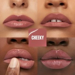 Maybelline New York - SuperStay Vinyl Ink Lipstick - 35 Cheeky - Nude - Langhoudende Lippenstift - 4,2 Ml -Maybelline-winkel 550x550 157