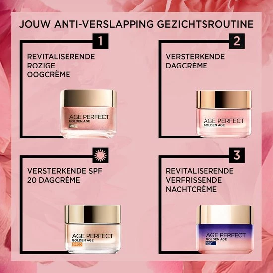 L?Or?al Paris L Or Al Paris Skin Expert Age Perfect Golden Age Nachtcr Me - 50ml 4 L?Or?al Paris L Or Al Paris Skin Expert Age Perfect Golden Age Nachtcr Me - 50ml - Afbeelding 4