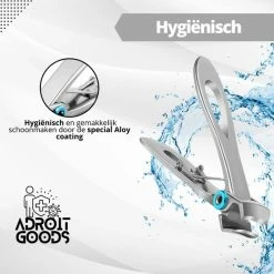 AdroitGoods Nagelknipper Set - Nageltang - Nagelschaar - Kalknagels - Teennagel - Pedicure - Incl. Nagelvijl - Grijs 17 AdroitGoods Nagelknipper Set - Nageltang - Nagelschaar - Kalknagels - Teennagel - Pedicure - Incl. Nagelvijl - Grijs -Maybelline-winkel 550x550 374