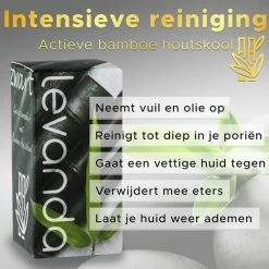 Levanda Reinigende En Verzorgende Gezichtsmasker Set Met Groene Thee Masker En Bamboe Houtskool Klei Masker - Mee Eters Verwijderen Blackhead Remover Mask - Green Tea Mask Stick Charcoal Clay Mask Green Stick Green Mask Facial Mask -Maybelline-winkel 550x550 460