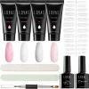 Lovae Cosmetics Polygel - Polygel Kit - Nagels Starterspakket - Nageltips - Builder Gel - Set Van 4 Kleuren - 4 X 30 Gr -Maybelline-winkel 550x550 520