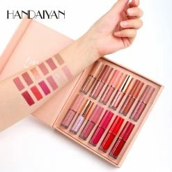 HANDAIYAN | Set Van 12 | Liquid Lipsticks | Matte Lippenstift | Vloeibare Lippenstift | Waterproof | Make Up Set | Geschenkset | Giftset | Lipstick | Lippenstift | Lipgloss -Maybelline-winkel 550x550 556