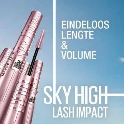 Maybelline Lash Sensational Sky High Waterproof - Zwart - Lengte Mascara - 6ml -Maybelline-winkel 550x550 59