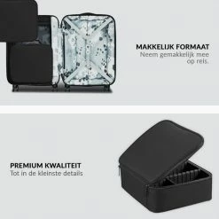 Confibel Cosmetica Koffer - Make-up Koffer Met Verstelbare Vakken - Visagie En Nagelstyliste Beauty Koffer - 26x23x9CM 26 Confibel Cosmetica Koffer - Make-up Koffer Met Verstelbare Vakken - Visagie En Nagelstyliste Beauty Koffer - 26x23x9CM -Maybelline-winkel 550x550 622