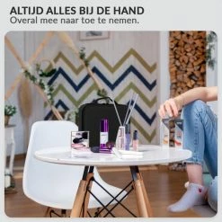 Confibel Cosmetica Koffer - Make-up Koffer Met Verstelbare Vakken - Visagie En Nagelstyliste Beauty Koffer - 26x23x9CM 29 Confibel Cosmetica Koffer - Make-up Koffer Met Verstelbare Vakken - Visagie En Nagelstyliste Beauty Koffer - 26x23x9CM -Maybelline-winkel 550x550 625