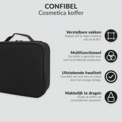 Confibel Cosmetica Koffer - Make-up Koffer Met Verstelbare Vakken - Visagie En Nagelstyliste Beauty Koffer - 26x23x9CM 37 Confibel Cosmetica Koffer - Make-up Koffer Met Verstelbare Vakken - Visagie En Nagelstyliste Beauty Koffer - 26x23x9CM -Maybelline-winkel 550x550 629