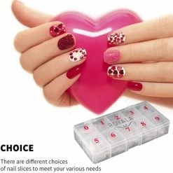 Royala Nagel Tips - French Full Cover - Kunstnagel Set - NepNagel Tips - 500 Stuks 10 Maten In Handige Tipbox - Transparant/ Clear/ Helder - Acryl En Gel In Tipbox -Maybelline-winkel 550x550 683