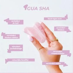 GUT. GuaSha Premium Jade Tool Roze - 100% Rozenkwarts - Inclusief E-Book -Maybelline-winkel 550x550 694