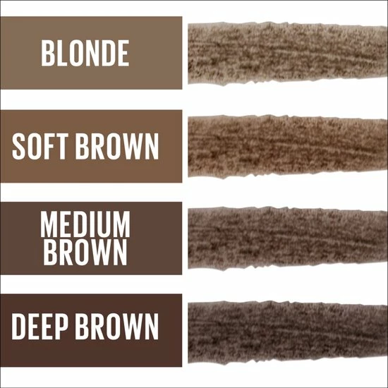 Maybelline Tattoo Brow 36H Wenkbrauwpotlood - 05 Medium Brown 4 Maybelline Tattoo Brow 36H Wenkbrauwpotlood - 05 Medium Brown - Afbeelding 4