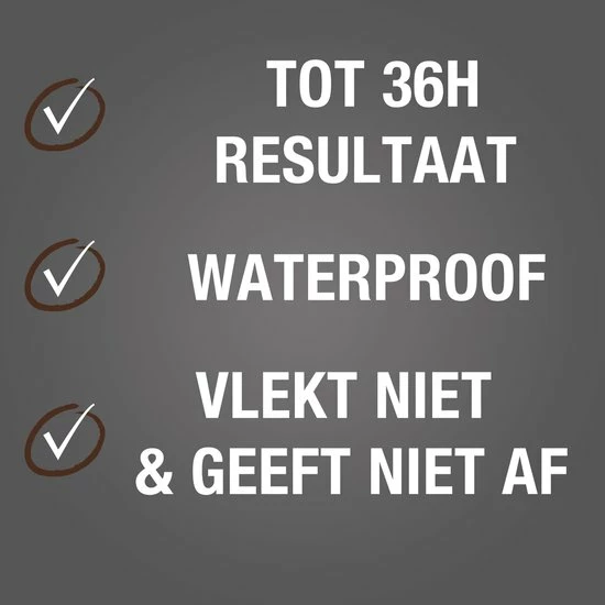 Maybelline Tattoo Brow 36H Wenkbrauwpotlood - 05 Medium Brown 10 Maybelline Tattoo Brow 36H Wenkbrauwpotlood - 05 Medium Brown - Afbeelding 10