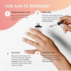 Allures Gellak 6-delige Set - Gel Nagellak - 8ML - The Nude Edition - Gellac - Nagels - Gellak Starterspakket - Nude Kleuren -Maybelline-winkel 550x550 76