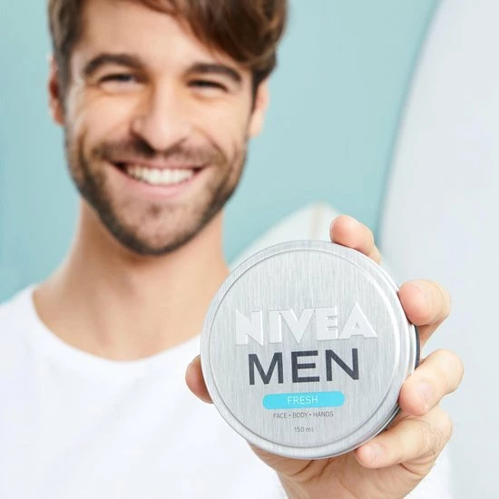 NIVEA MEN FRESH Hydratatie Van Gezicht, Lichaam En Handen -150ml 2 NIVEA MEN FRESH Hydratatie Van Gezicht, Lichaam En Handen -150ml - Afbeelding 2