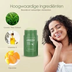 G-S Commerce Green Mask Stick | Gezichtsmasker | Mee Eters Verwijderen | Blackhead Remover | De Originele Green Mask Stick | Groene Thee | Huidverzorging | -Maybelline-winkel 550x550 813