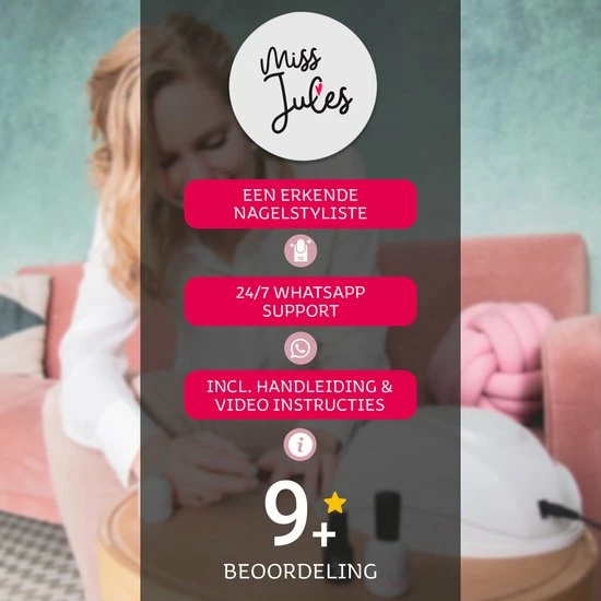 Miss Jules - Acryl Nagels Starterspakket - Wit, Roze & Transparant - Professionele Kunstnagels 6 Miss Jules - Acryl Nagels Starterspakket - Wit, Roze & Transparant - Professionele Kunstnagels - Afbeelding 6