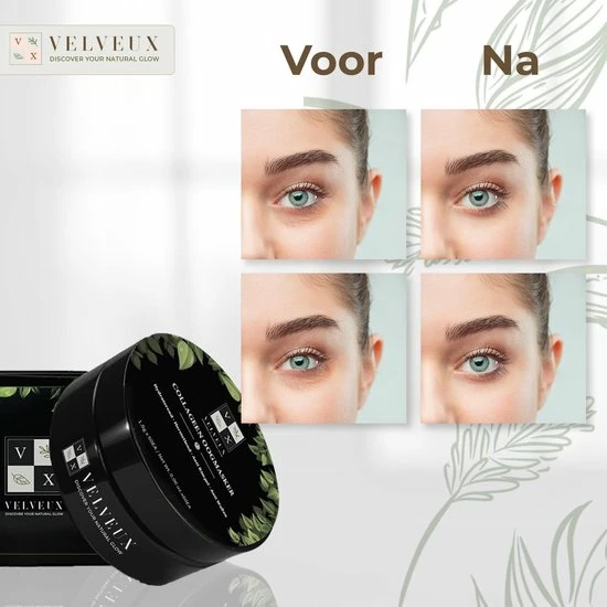 Velveux Collageen Oogmasker 60 STUKS - Gezichtsmaskers Verzorging - Anti Wallen En Donkere Kringen - Eye Oog Patches Pads - Skincare - Black Friday 2022 3 Velveux Collageen Oogmasker 60 STUKS - Gezichtsmaskers Verzorging - Anti Wallen En Donkere Kringen - Eye Oog Patches Pads - Skincare - Black Friday 2022 - Afbeelding 3