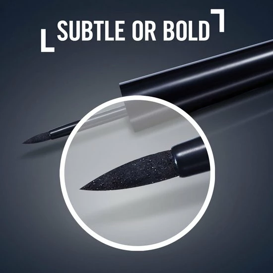 Rimmel London Exaggerate Eyeliner - 01 Black 6 Rimmel London Exaggerate Eyeliner - 01 Black - Afbeelding 6