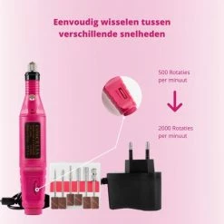 Bone Vista Acrylnagels Starterspakket | Acryl Nagels Starter Kit Set - Nail Art Pakket - 42 Kleuren Acryl Poeders/Glitters - 500 Franse Tips - Inclusief Nagelfreesmachine -Maybelline-winkel 550x550 923