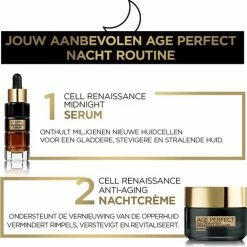 L’Oréal Paris Age Perfect Cell Renaissance Midnight Serum - 30 Ml 11 L’Oréal Paris Age Perfect Cell Renaissance Midnight Serum - 30 Ml -Maybelline-winkel 550x555 4