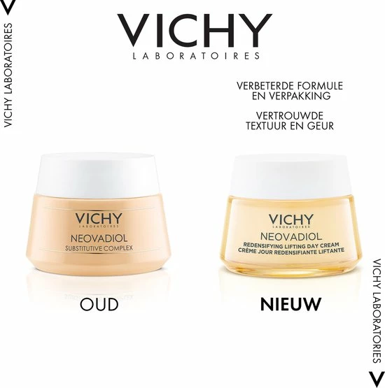 Vichy Neovadiol - Verstevigende, Liftende Anti-aging Dagcr Me - Voor Droge Huid Tijdens De Overgang - 50ml 8 Vichy Neovadiol - Verstevigende, Liftende Anti-aging Dagcr Me - Voor Droge Huid Tijdens De Overgang - 50ml - Afbeelding 8