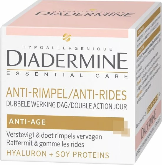 Diadermine Anti-rimpel Dubbele Werking Dagcreme 50ml 9 Diadermine Anti-rimpel Dubbele Werking Dagcreme 50ml - Afbeelding 9
