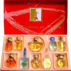Carrier Franse Parfum Miniaturen Rigineel Uit Grasse - 10 Miniaturen - Geurengeschenkset