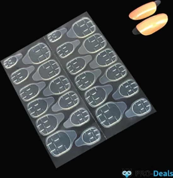 PRO-Deals - 120 X Dubbelzijdige Nagelstickers - 5 Vellen - Plakkers Voor Nepnagels - Kunstnagels - Makkelijk & Snel Voor Plaknagels! 1 PRO-Deals - 120 X Dubbelzijdige Nagelstickers - 5 Vellen - Plakkers Voor Nepnagels - Kunstnagels - Makkelijk & Snel Voor Plaknagels!