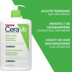 CeraVe Hydrating Cleanser - Reinigingsmelk - Normale Tot Droge Huid - 1000 Ml -Maybelline-winkel 550x577 5