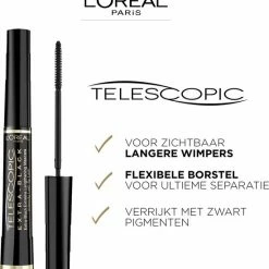 L?Or?al Paris L Or Al Paris Telescopic - Extra Black Lengte Mascara - 8 Ml 14 L?Or?al Paris L Or Al Paris Telescopic - Extra Black Lengte Mascara - 8 Ml -Maybelline-winkel 550x581 2