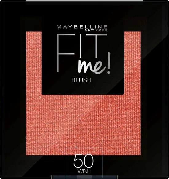 Maybelline Fit Me Blush - 50 Wine - Natuurlijk Ogende Rouge - 4,5 Gr 9 Maybelline Fit Me Blush - 50 Wine - Natuurlijk Ogende Rouge - 4,5 Gr - Afbeelding 9