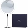 Make-up Spiegel Van Sanicraft® - USB Oplaadbaar - 360 Graden Draaibaar - Make Up Spiegel Met LED Verlichting - Afneembaar 10x Vergroting Spiegeltje - Diameter 17cm 22 Make-up Spiegel Van Sanicraft® - USB Oplaadbaar - 360 Graden Draaibaar - Make Up Spiegel Met LED Verlichting - Afneembaar 10x Vergroting Spiegeltje - Diameter 17cm -Maybelline-winkel 550x584 4