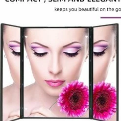 Fuegobird Spiegel Met LED Verlichting - Make-upspiegel - Zwart 12 Fuegobird Spiegel Met LED Verlichting - Make-upspiegel - Zwart -Maybelline-winkel 550x586 3