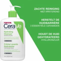 CeraVe - Hydrating Cleanser - Reinigingsmelk - Normale Tot Droge Huid - 473 Ml -Maybelline-winkel 550x591 9