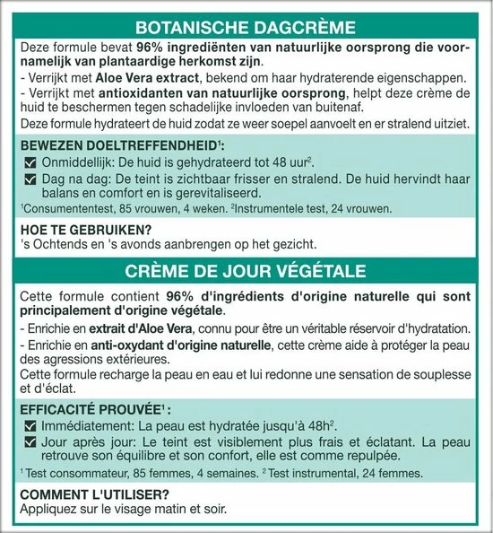 Garnier Skinactive Face SkinActive - Botanische Dagcr Me Met Alo Vera Extract - 50 Ml - Dagcr Me 2 Garnier Skinactive Face SkinActive - Botanische Dagcr Me Met Alo Vera Extract - 50 Ml - Dagcr Me - Afbeelding 2