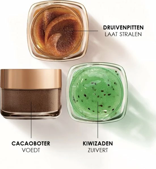 L?Or?al Paris L'Or Al Paris Skin Expert Sugar Scrub Zuiverend Met Kiwi - 2 X 50ml - Multiverpakking 15 L?Or?al Paris L'Or Al Paris Skin Expert Sugar Scrub Zuiverend Met Kiwi - 2 X 50ml - Multiverpakking - Afbeelding 15