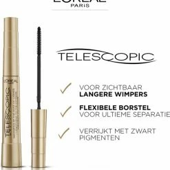 L?Or?al Paris L Or Al Paris Telescopic Mascara - Zwart 22 L?Or?al Paris L Or Al Paris Telescopic Mascara - Zwart -Maybelline-winkel 550x596 1