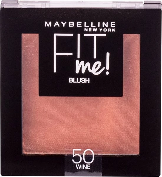 Maybelline Fit Me Blush - 50 Wine - Natuurlijk Ogende Rouge - 4,5 Gr 10 Maybelline Fit Me Blush - 50 Wine - Natuurlijk Ogende Rouge - 4,5 Gr - Afbeelding 10
