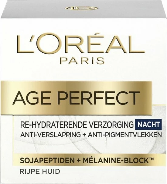 L’Oréal Paris Age Perfect Anti Rimpel- 50 Ml - Nachtcrème 2 L’Oréal Paris Age Perfect Anti Rimpel- 50 Ml - Nachtcrème - Afbeelding 2