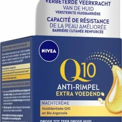 NIVEA Q10 Power +Extra Voedend Anti-Rimpel Nachtcrème - Droge Huid - 50 Ml -Maybelline-winkel 550x604 5