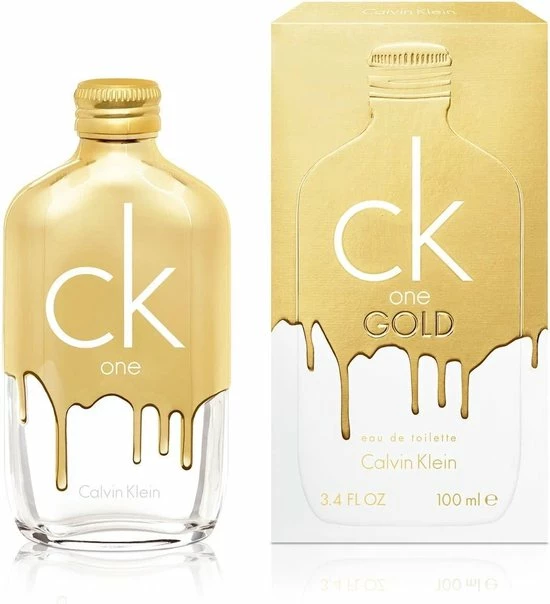 Calvin Klein CK One Gold 100 Ml - Eau De Toilette - Unisex 4 Calvin Klein CK One Gold 100 Ml - Eau De Toilette - Unisex - Afbeelding 4