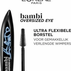 L’Oréal Paris - Bambi XXL Oversized Eye Mascara - Zwart - Volume & Lengte Mascara - 8,9ml -Maybelline-winkel 550x608 1