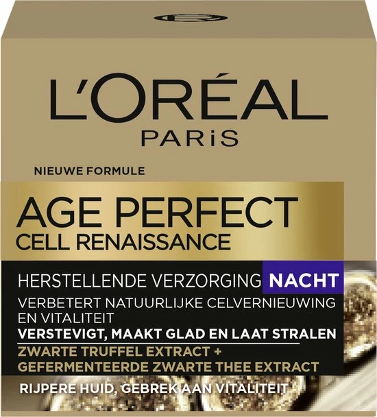 L’Oréal Paris Age Perfect Cell Renaissance Nachtcrème - 50ml 3 L’Oréal Paris Age Perfect Cell Renaissance Nachtcrème - 50ml - Afbeelding 3