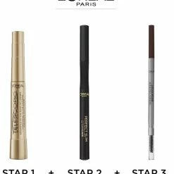 L?Or?al Paris L Or Al Paris Telescopic Mascara - Zwart 16 L?Or?al Paris L Or Al Paris Telescopic Mascara - Zwart -Maybelline-winkel 550x609 2