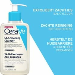 CeraVe - SA Smoothing Cleanser - Reinigingsgel - Droge Tot Ruwe Huid - 236 Ml 18 CeraVe - SA Smoothing Cleanser - Reinigingsgel - Droge Tot Ruwe Huid - 236 Ml -Maybelline-winkel 550x609 4