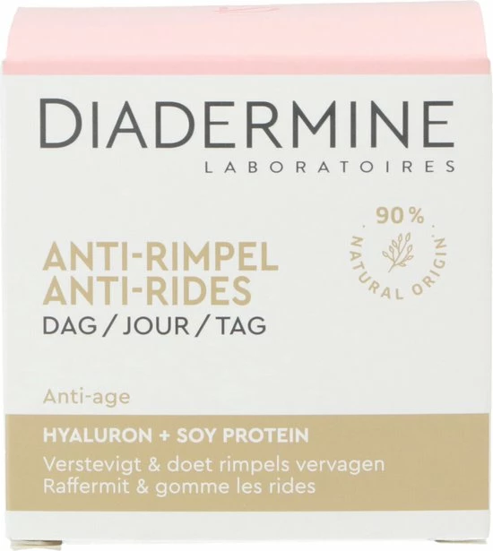 Diadermine Anti-rimpel Dubbele Werking Dagcreme 50ml 10 Diadermine Anti-rimpel Dubbele Werking Dagcreme 50ml - Afbeelding 10