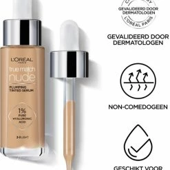 L?Or?al Paris L Or Al Paris True Match Tinted Serum Foundation - 2-3 Light - 30ml -Maybelline-winkel 550x626 1