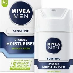 NIVEA MEN Sensitive Moisturiser - Dagcr Me - 50 Ml -Maybelline-winkel 550x629 1